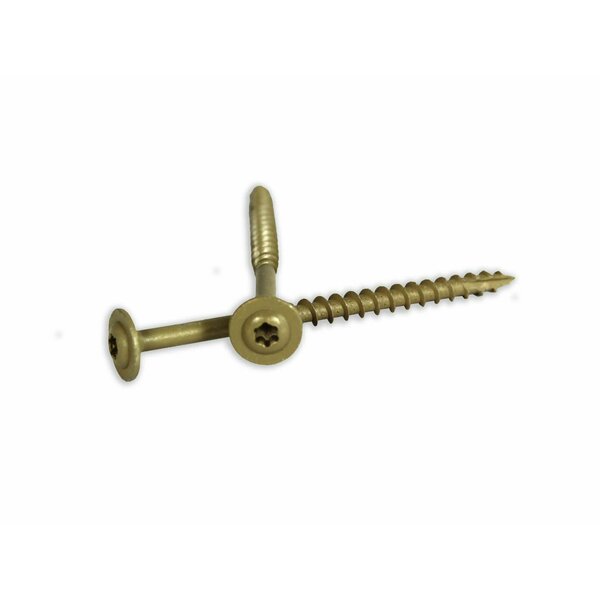Woodpro #8 x 3-1/8in. Cabinet Construction Screws, T20, 1LB NET WT. Approx. 76 pieces CB8X318-1